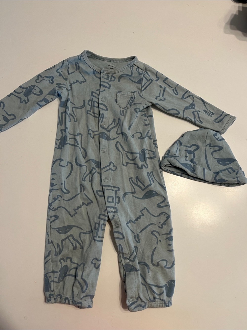 Carter’s button up matching set